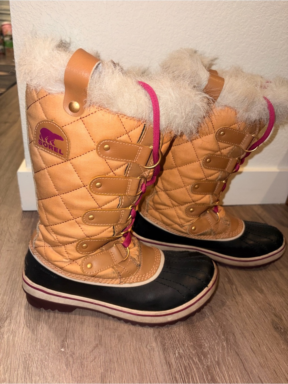 Sorel Womens Tofino Tall Boots Snow Winter 1937-373 Size 6.5 Waterproof